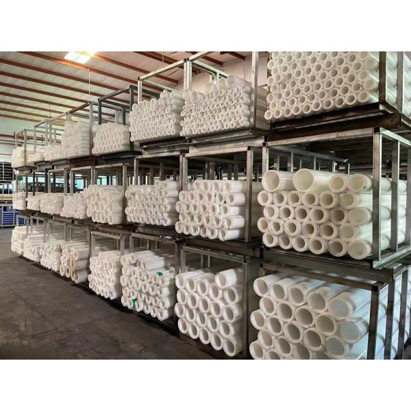 White Black POM ELS Tube Engineering Plastic Material Custom