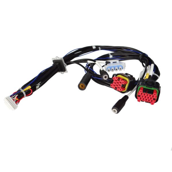 Customized Plug 12 Pin Stereo Harness New Energy Pigtail Waterproof