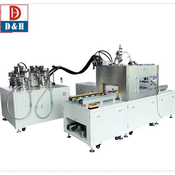 Static or Dynamic Vacuum Potting System for AB Component Adhesive Mixing Precision /-1%