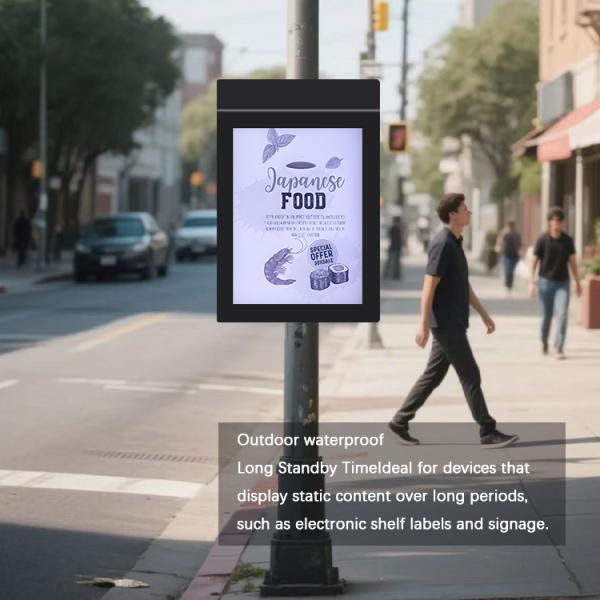 13.3 Inch E Ink Electronic Paper Waterproof Outdoor Android Digital Signage