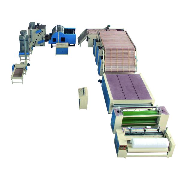 Interling Soft Thermo Bonded Non Woven Wadding Production Line Plant