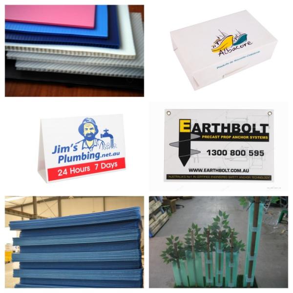 Twin Wall Fluted Polypropylene Corrugated Plastic Sheets 2mm-12mm Thickness