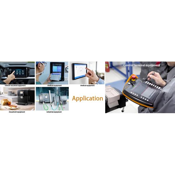 7-Inch Capacitive Touch LCD Screen Resolution 1024x600 Display for FPC Pin Number 50pins