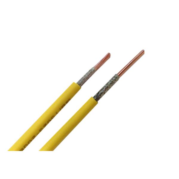 PVC/PE Insulated Fire Retardant Cable , Heat Proof Cable Single Core