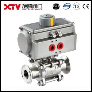 Quality 3-PC Screwed Ball Valves with Pneumatic/Electric Actuator Easy to Maintain and Repair for sale