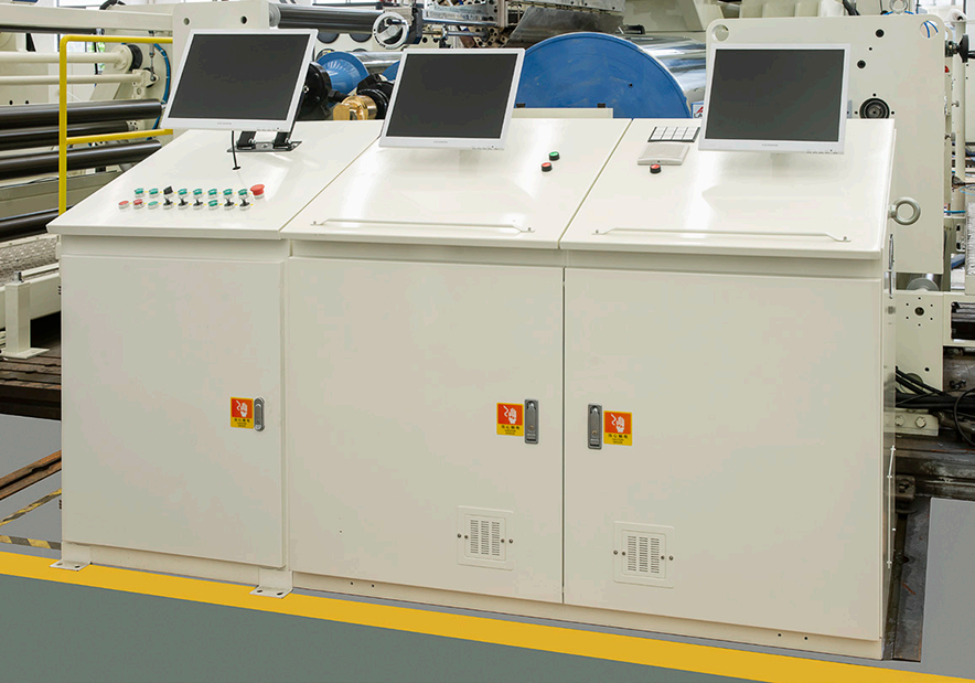 Duct tape extrusion laminating machine component view