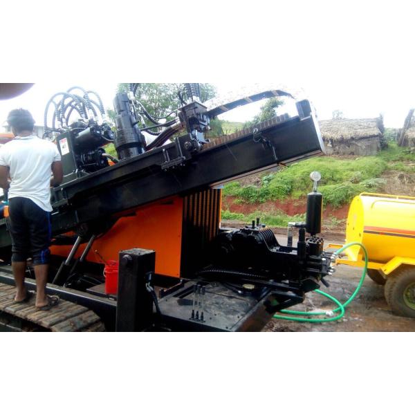 Horizontal Hydraulic Drilling Rig Underground Pipe Laying , Hdd Rig