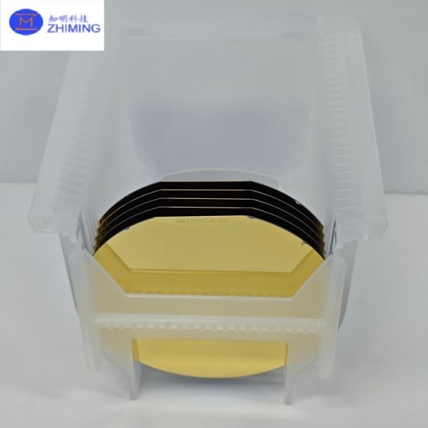 Copper-Plated Monocrystalline Silicon Wafer for MEMS manufacturing Sensor electrode fabrication