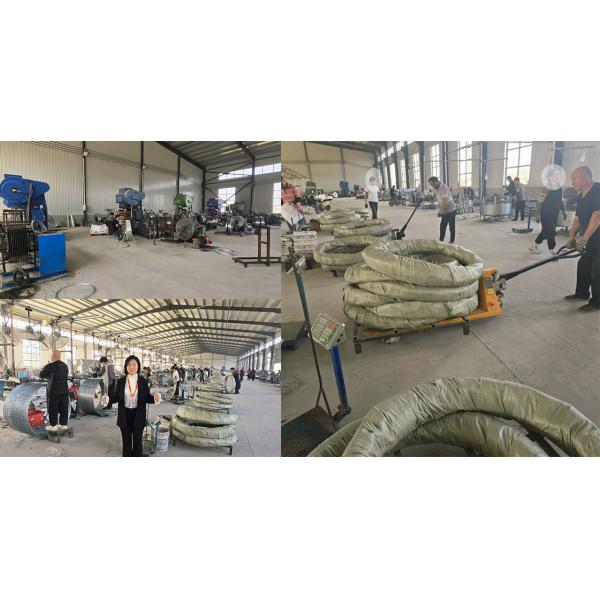 Temporary & Recyclable Easy-Install Hot-Dipped Galvanized Cross-Type Razor Wire Fence for Border / Factory Protection