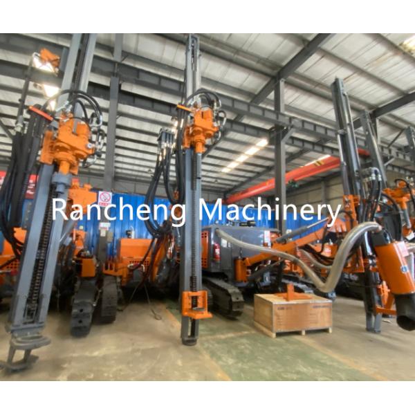 Hydraulic Surface Down-The-Hole Separated (DTH) Drilling Rig For 3200 N.M Rotation Torque