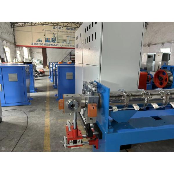 Copper Wire Extrusion Machine 140kg/h Wire Insulation Machine 70mm