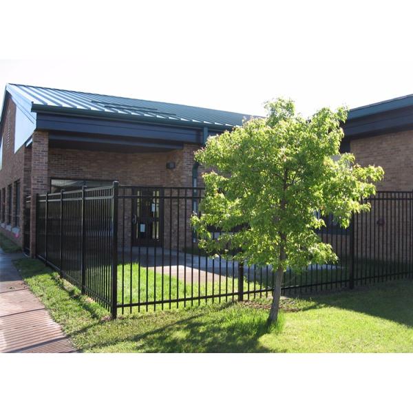 Welded Steel Garrison Fencing Panels