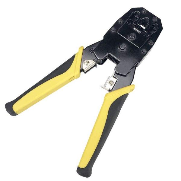 8 Inch Network Crimping Tool Rj11 Rj45 Pass Through Crimper