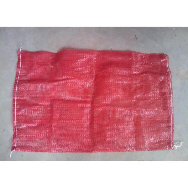 Multi Colored Polypropylene Mesh Drawstring Bags / Mesh Fruit Bags For Packaging