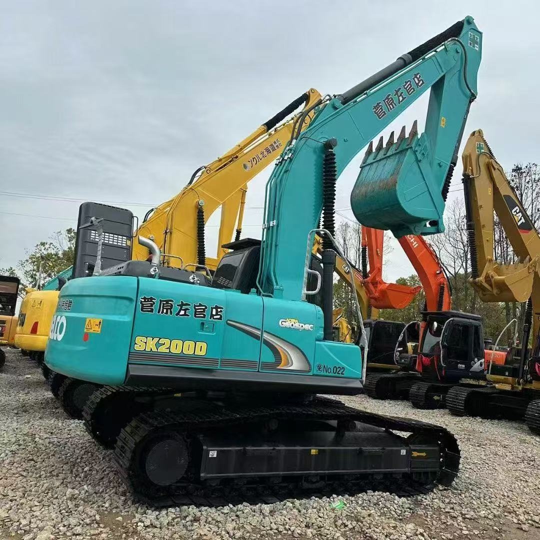 Used Kobelco SK200D excavator