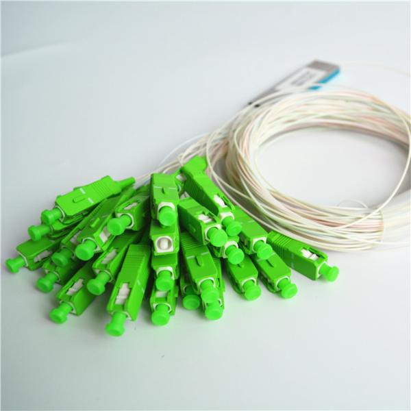 ABS Box Type 1x32 PLC Optical Audio Cable Splitter Ceramic Inner With SC / APC Connector