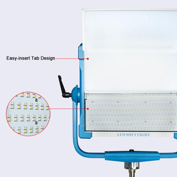 200w high power square LED flat panel light RGB light 2800-9900k suitable for live broadcast social media shooting fill light