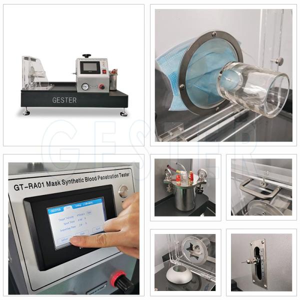 ISO 22609 Mask Synthetic Blood Penetration Tester