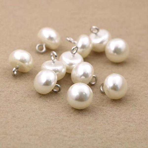Pearl shank button ball pearl shank button