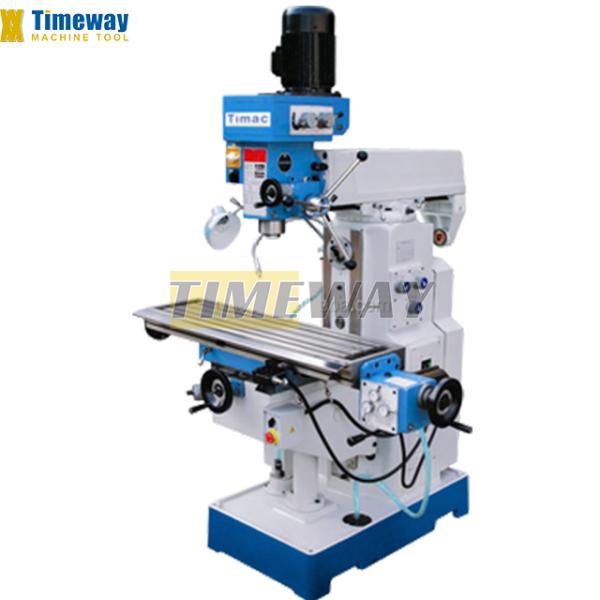 3-Axis Universal Milling Drilling Machine with Design and ISO40 V/H Spindle Taper