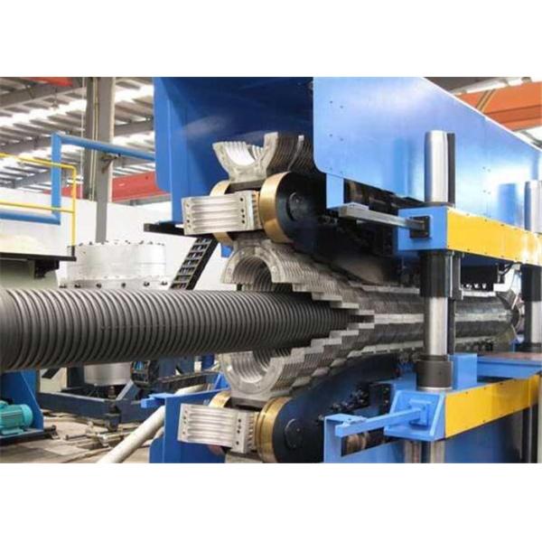 HDPE Corrugated Plastic Pipe Extrusion Machine Fully Automatic