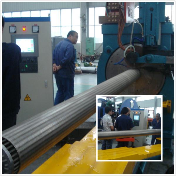 Durable Filter Element Wedge Wire Screen Machine For Petroleum / Chemical