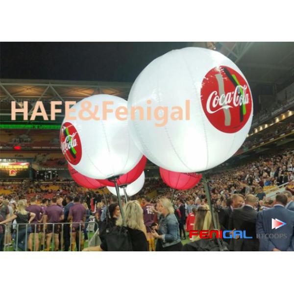 800W Inflatable LED Event Lighting Balloon With Tripod Inflatable Led Lamp