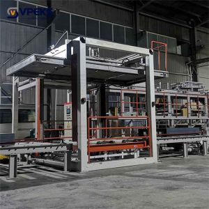 Promation Palletizer Handling Bags Of Flour Grain Seed Wood Pellet