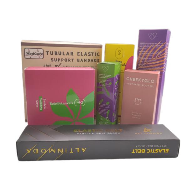 Full Color Foldable Paper Custom Cereal Box Packaging Vanishing Printing