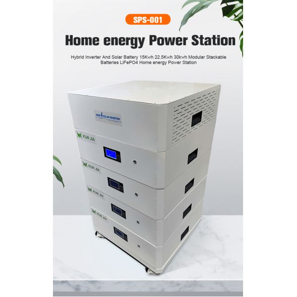 Golden Future 22.5kwh SPS001 Stackable Split Hybrid Grid Home Solar System with LFP Battery and 10kw Inverter