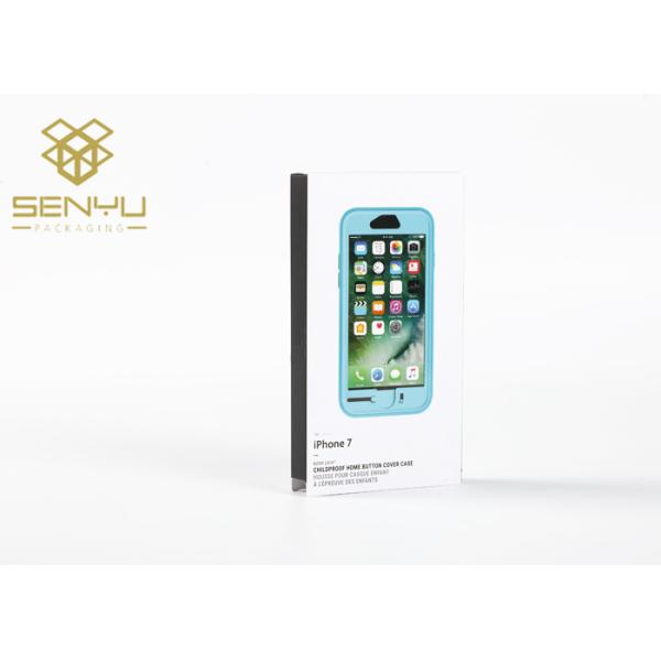 CMYK Prinitng Mobile Cover Packaging Box Information Blister Package