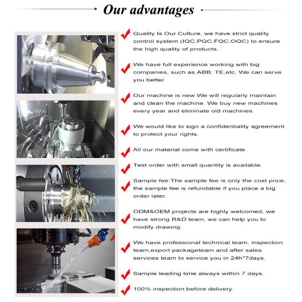 Custom by 2D/3D/Drawing Metal Processing Machine Part for Mechanical Pen Enclosure