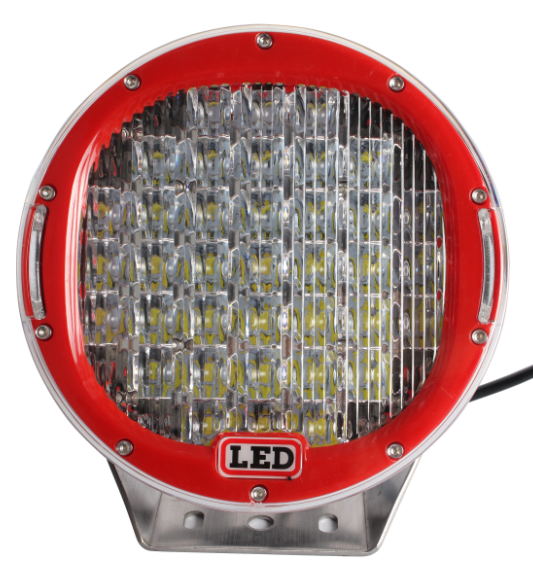185W Cree LED Round Work Light, with Spot Flood Beam Driving Headlight Optional Color for Jeep