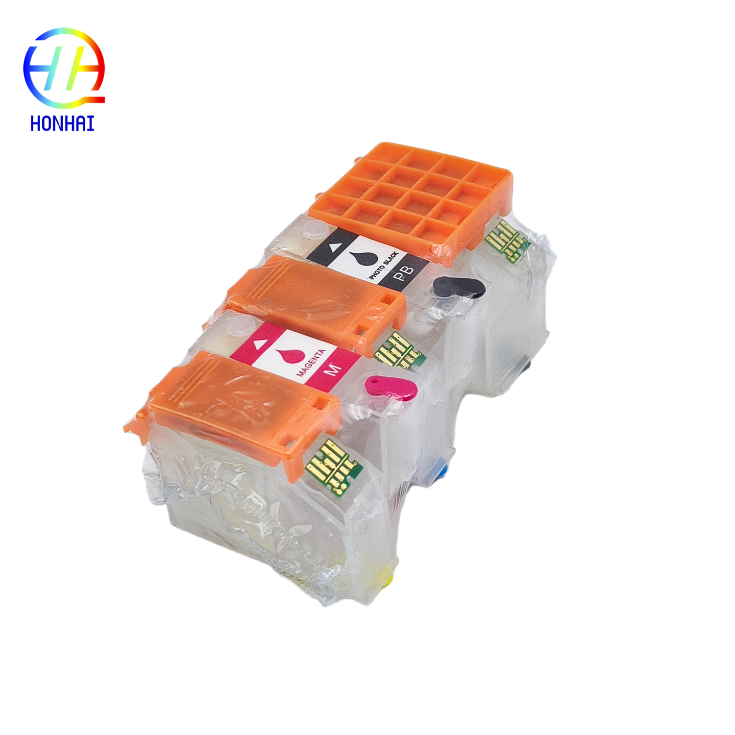 High Yield Refillable Ink Cartridge with Smart Auto-Reset Chip and Fade-Resistant Ink for Epson Printers