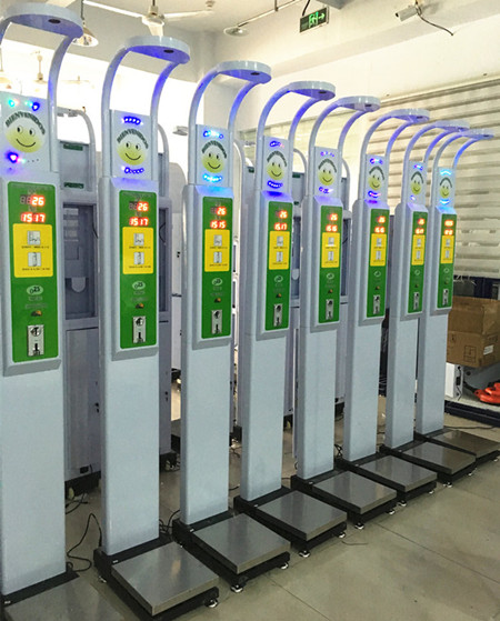 Height Range 60-200cm Electronic BMI Machine for Precise Weight and Height Measurement