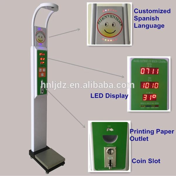 Height Weight BMI Measurement Scale HW-600 Function and Customized Support for ODM