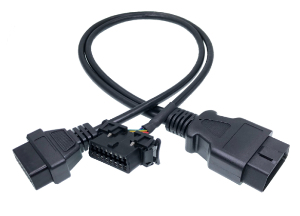Universal OBD Split Cable for Car Scanner Diagnostic Tool 2012-2016 Year Compatibility
