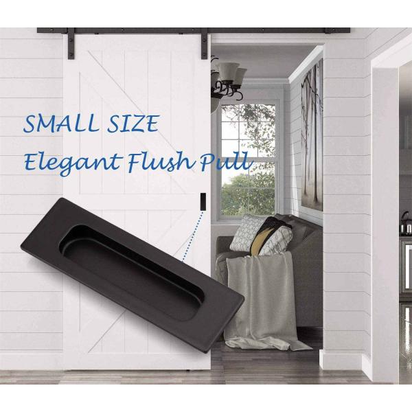 Invisible Rectangular SS304 Bypass Door Finger Pulls