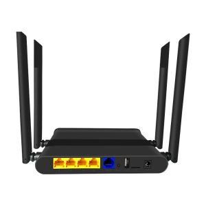 Quality MTK7621 Ac1200 Dual Band Original Enterprise Wifi Router With Gigabit Ports for sale