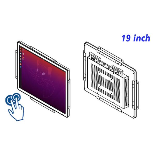 19-Inch Linux Embedded Interaction Unit for Security Systems, Industrial Equipment, Retail Advertising, and Public Service Stations