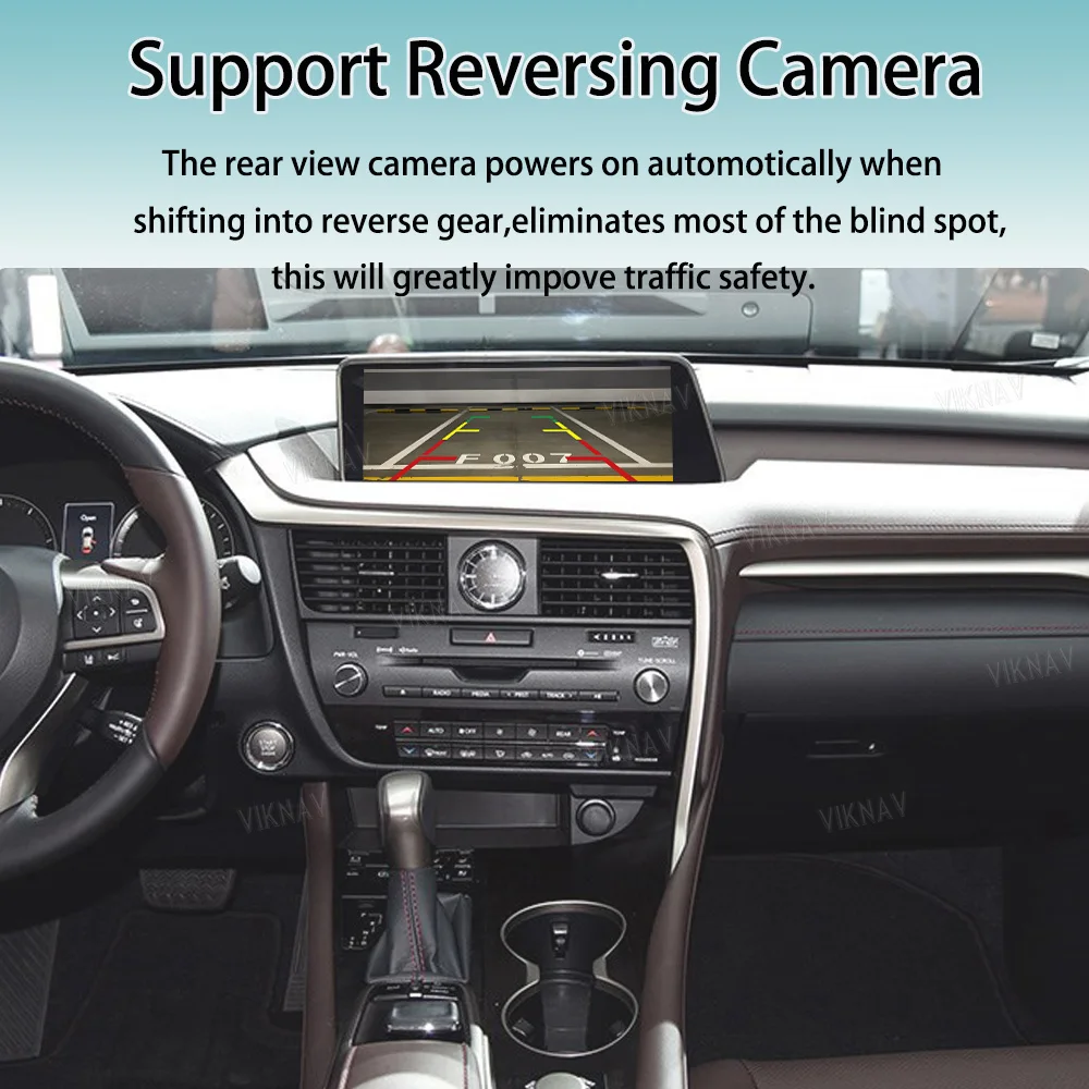 Viknav Car Radio Accessories Multimedia Interface Box For Lexus RX 2016-2022