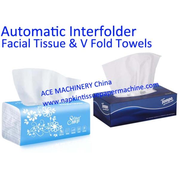 Facial Tissue Converting Machine With Fully Automatic Tissue Paper Packing Machine