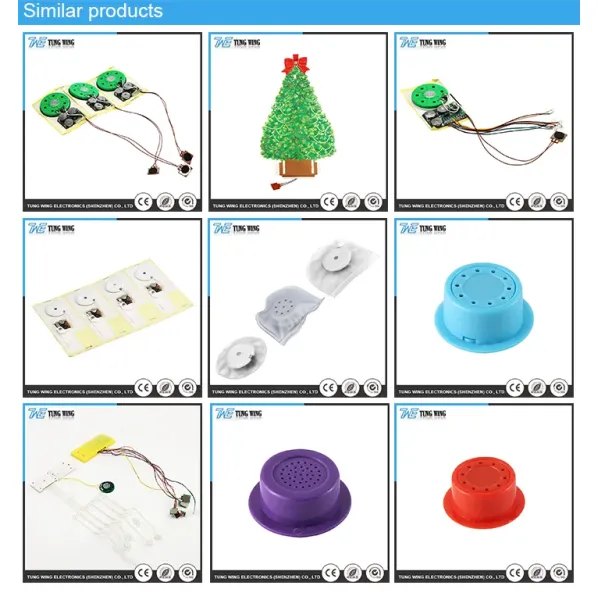 Waterproof Sound Module with Customizable Sound Duration and Replaceable Battery for Plush Toys
