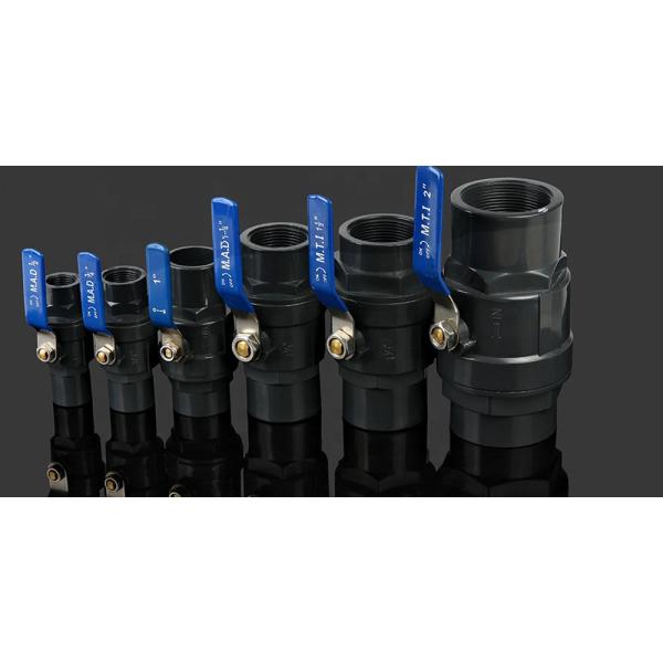 2 PCS Plastic Ball Valve For Agriculture Feild Customized Request
