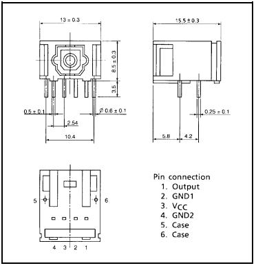 Fiber Optic Receiving Module Mosfet Power Module TORX173