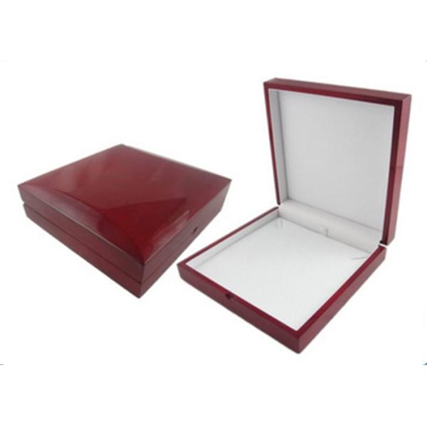 Empty Antique Personalised Gift Box , High Gloss Pendant / Bracelet Gift Box