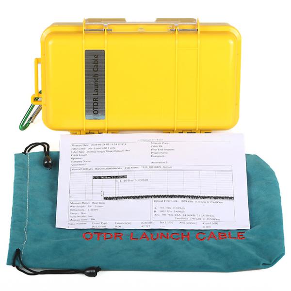Single Mode G652D Fiber Optic Tools OTDR Fiber Launch Box Dummy Kit