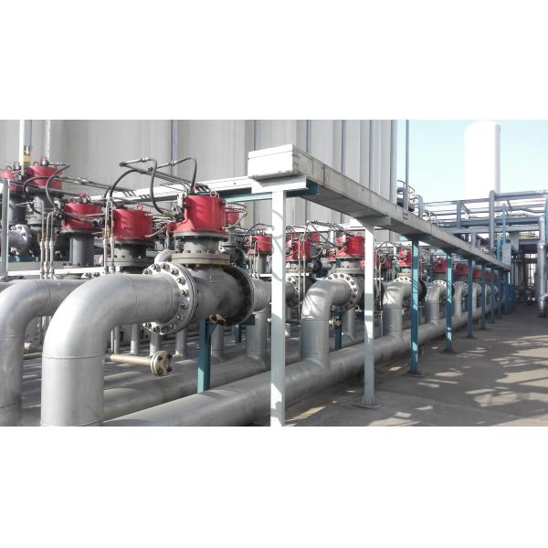 Catalyst Programmable Type Pneumatic Butterfly Valve For Gas Processing