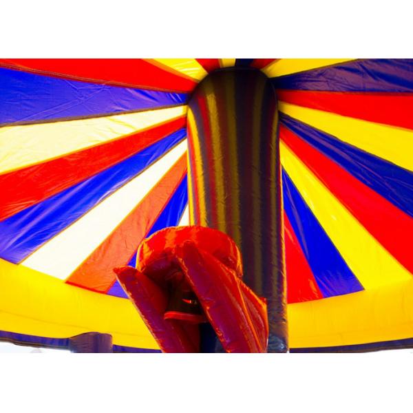 Commercial Inflatable Carousel Bounce House For Backyard 6 * 6m