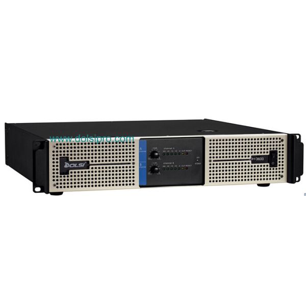 Double Channel 2U Professional Power Amplifier DH Series